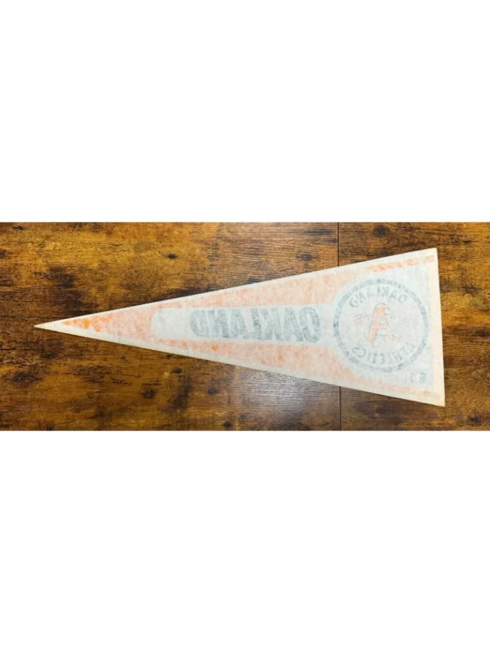 Vintage MLB Oakland A's pennant